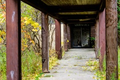 Grossinger's Catskill Resort Hotel in Liberty, Sullivan County in the Catskill Mountains, NY.  Oct. 2015.