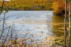 Swan Lake, Sullivan County in the Catskill Mountains, NY.  Oct. 2015.