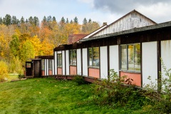 Swan Lake Resort in Swan Lake, Sullivan County in the Catskill Mountains, NY.  Oct. 2015.