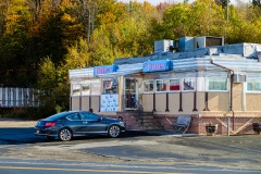 Tilly's Diner, Monticello, Thompson in Sullivan County, Catskill Mountains, NY.  Oct. 2015.