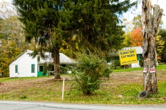 Sunny Day Cottages, South Fallsburg, Sullivan County in the Catskill Mountains, NY.  Oct. 2015.