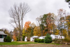 Sunny Day Cottages, South Fallsburg, Sullivan County in the Catskill Mountains, NY.  Oct. 2015.