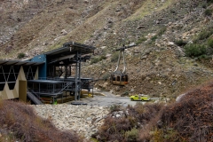 Aerial Tramway (1963)/Tramway Valley Station (Frey, Chambers & Clark, designed 1949, construction 1962-63).  Dec. 2016.