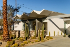 Alexander Steel Houses in Racquet Club Road Estates (Wexler & Harrison, 1961).  Dec. 2015.