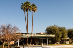 Palm Springs City Hall, 3200 E. Tahquitz Canyon Way (Clark, Frey & Chambers, with Williams, Williams & Williams, 1955). Dec. 2015.