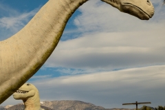 Cabazon Dinosaurs, a roadside attraction in Cabazon off I-10 northwest of Palm Springs
