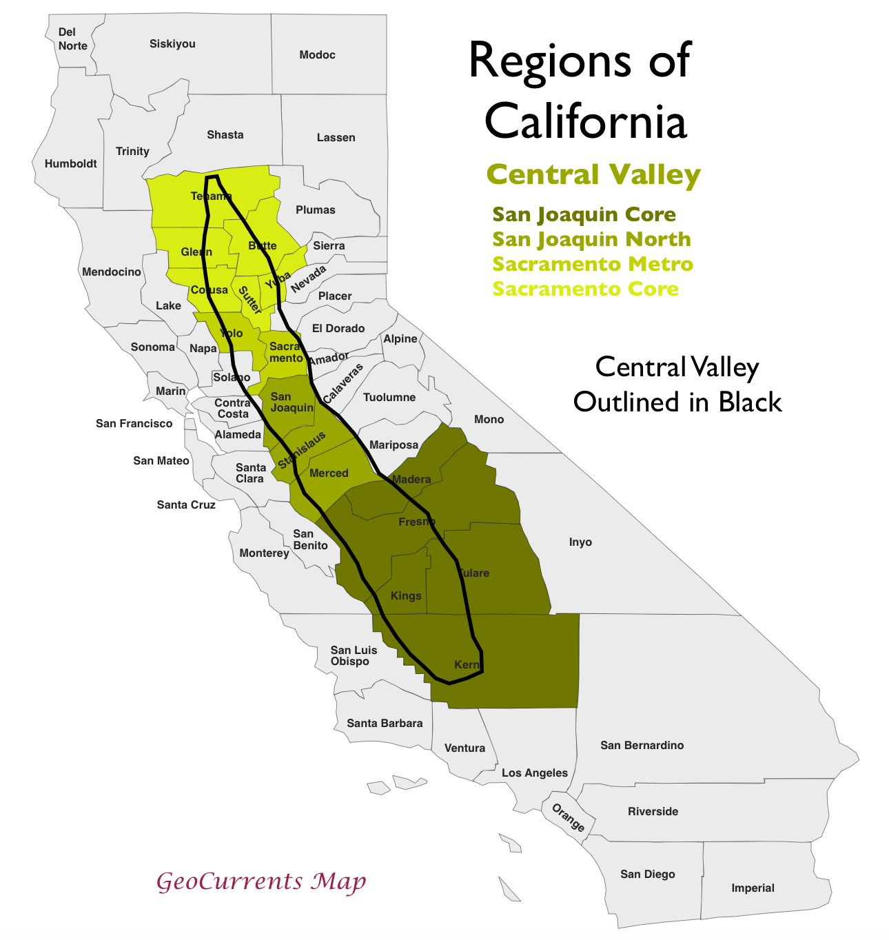 Регион калифорнии. The Central Valley of California. Regions of California. Центральная Долина Калифорнии на карте. Калифорния на карте Долина.